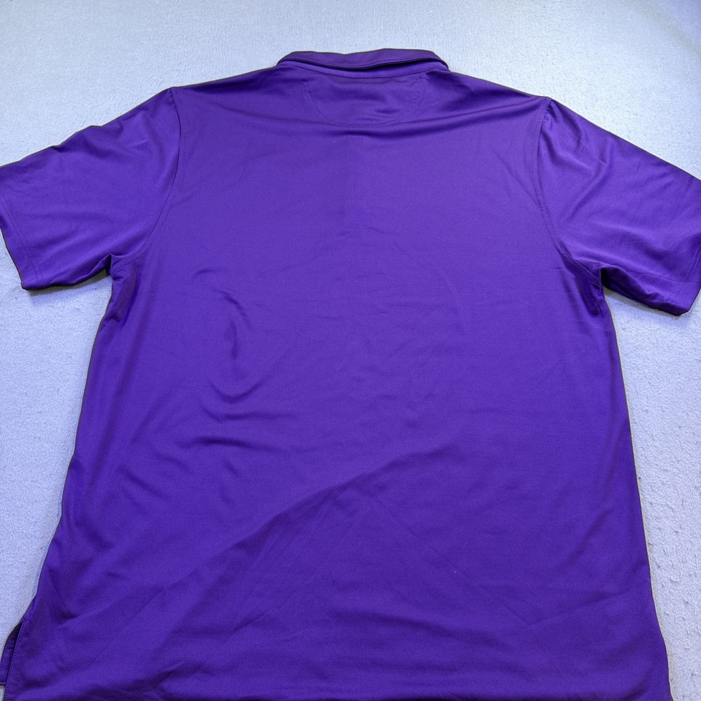 Bobby Jones Mens XL - X Large Purple Golf Polo Shirt  Casual PERFORMANCE - Picture 6 of 7